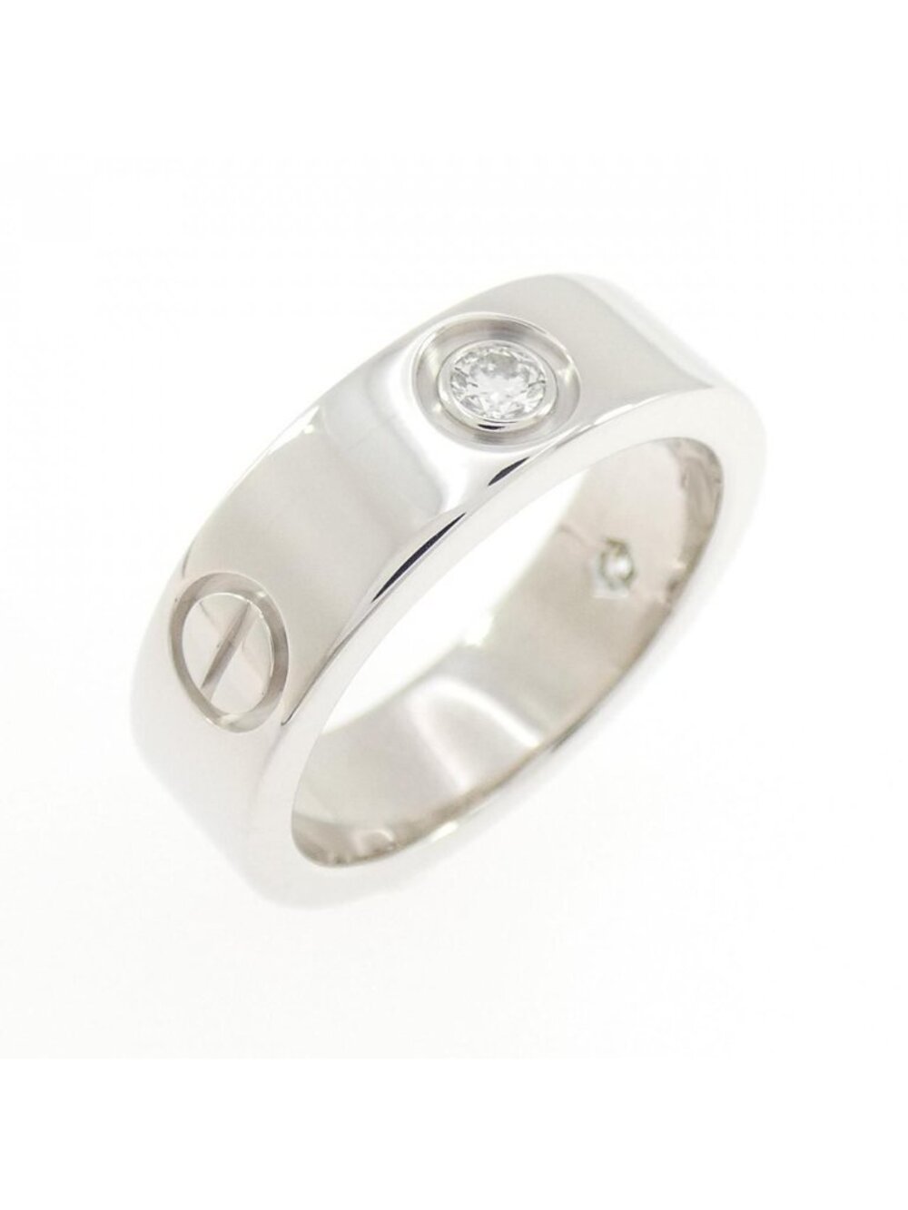 Cartier Love Half Diamond Ring